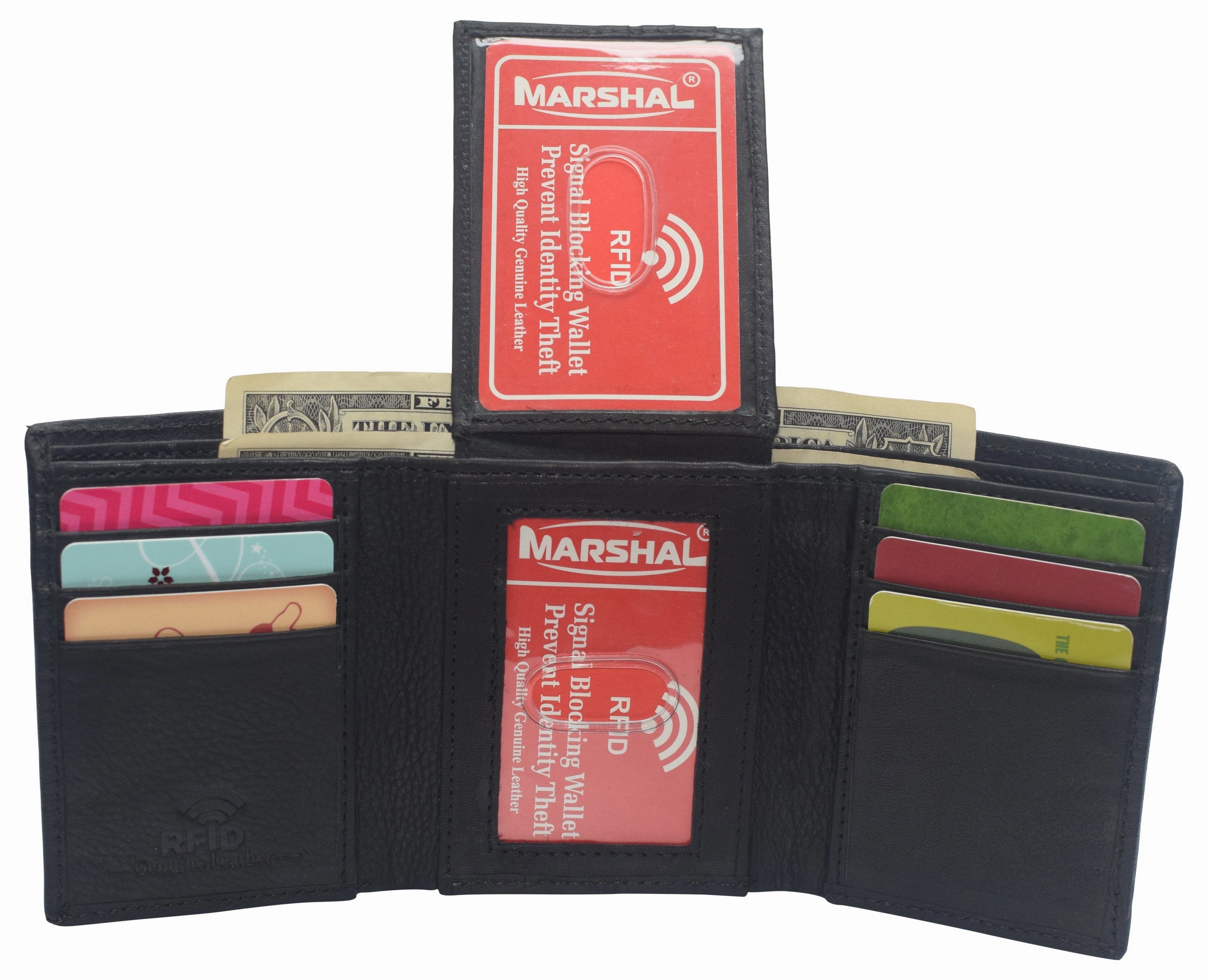 Travel Wallets For Men Slim Trifold Design Rfid Credit Card Holder Mens Wallet Online Deal Frenzy