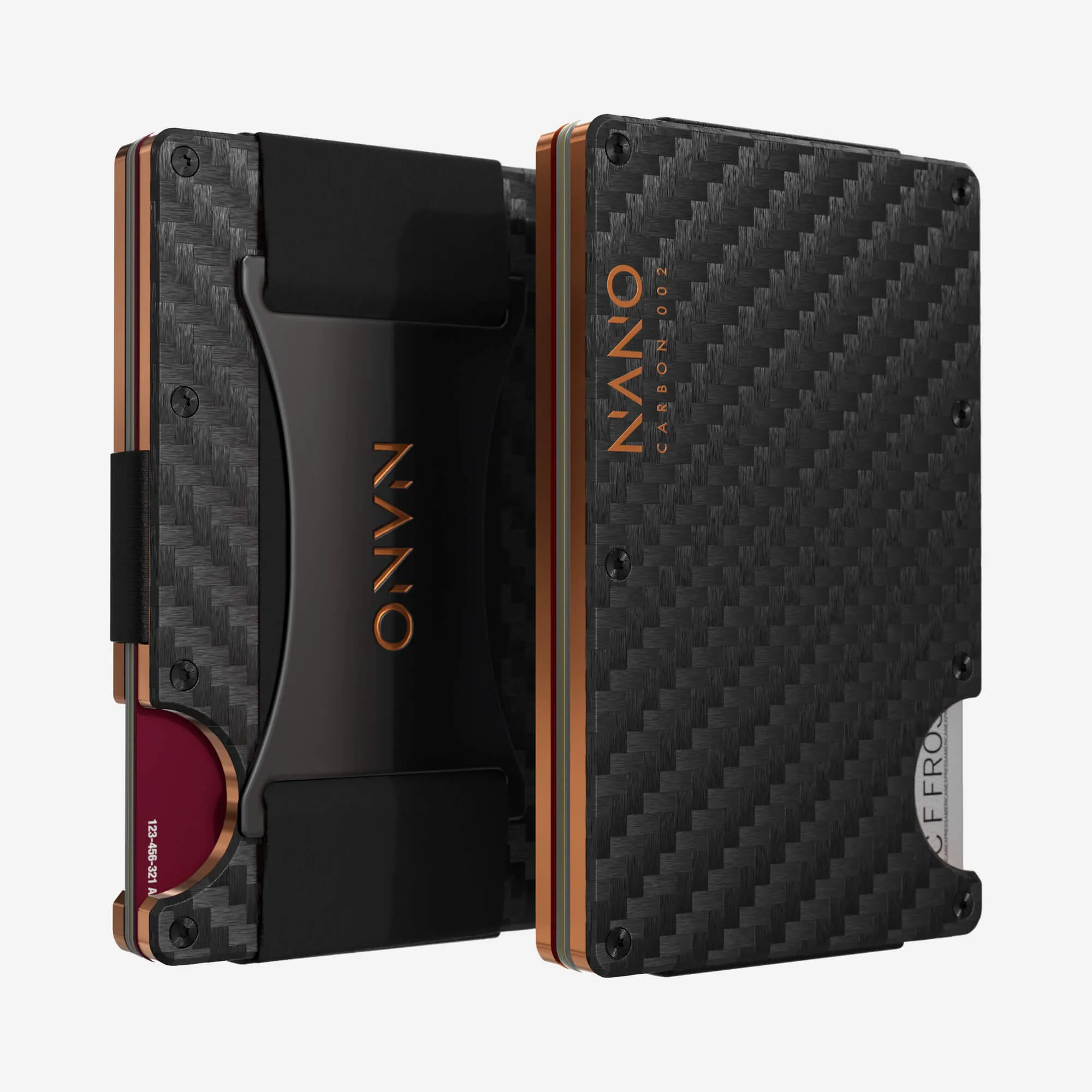 002 Cash Strap Wallet (Stealth Black/Ventura Orange) Biggest Savings Now