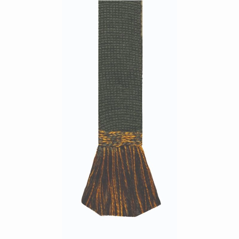 Special Offer Inside William Powell Merino Mix Garter Ties (Pair) - Spruce / Ochre