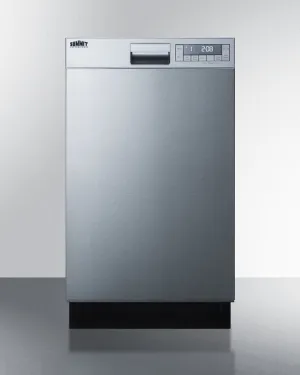 Summit 18" Wide Built-In Dishwasher ADA Compliant - DW18SS4ADA