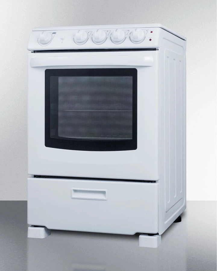 Summit REX2421WRT 24" Wide Electric Smooth-Top Range
