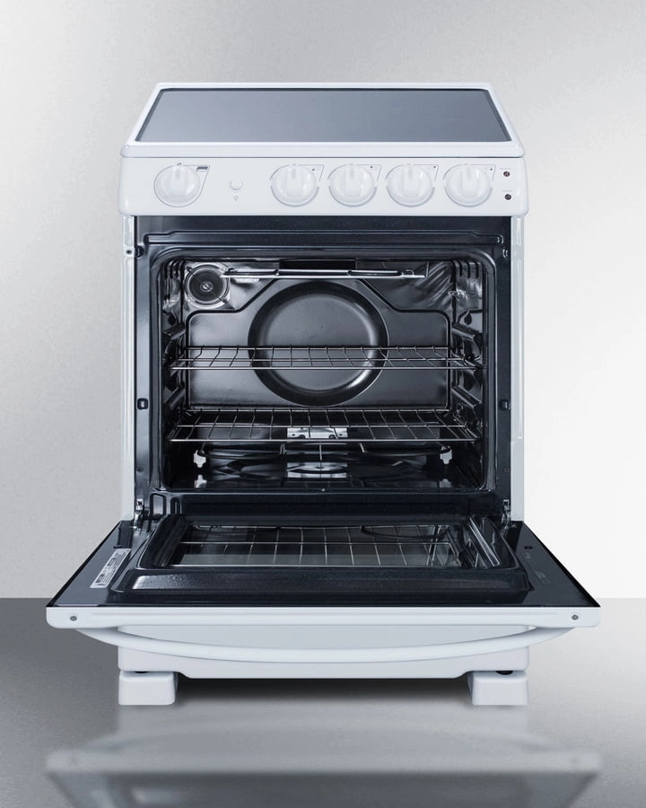 Summit REX2421WRT 24" Wide Electric Smooth-Top Range