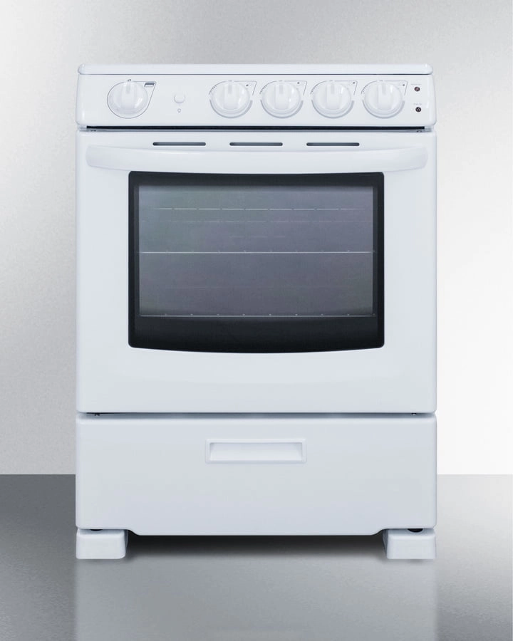 Summit REX2421WRT 24" Wide Electric Smooth-Top Range