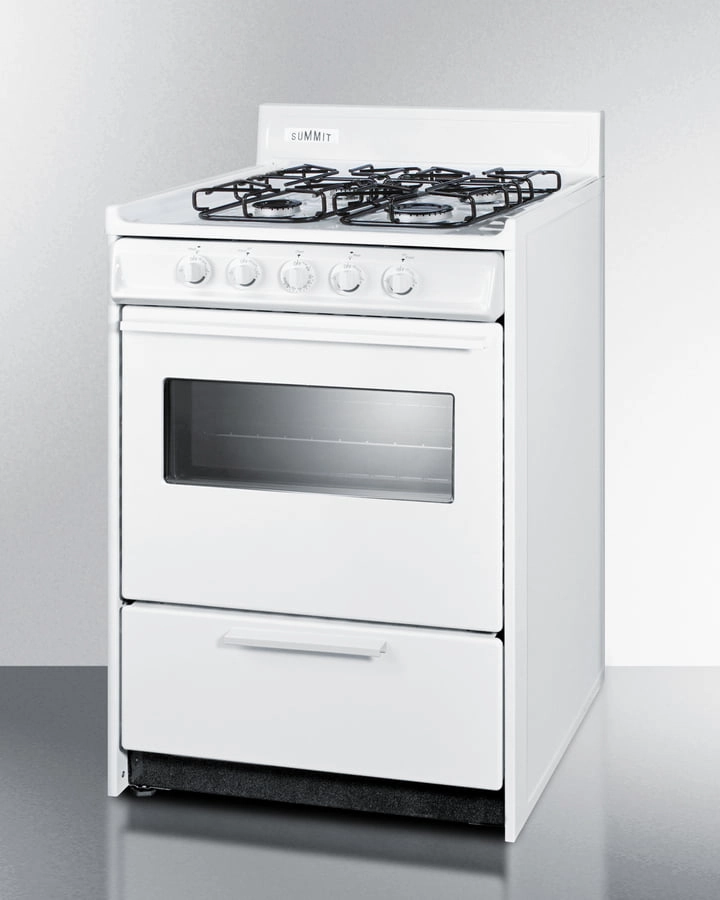 Summit WTM6107SW 24" Wide Gas Range