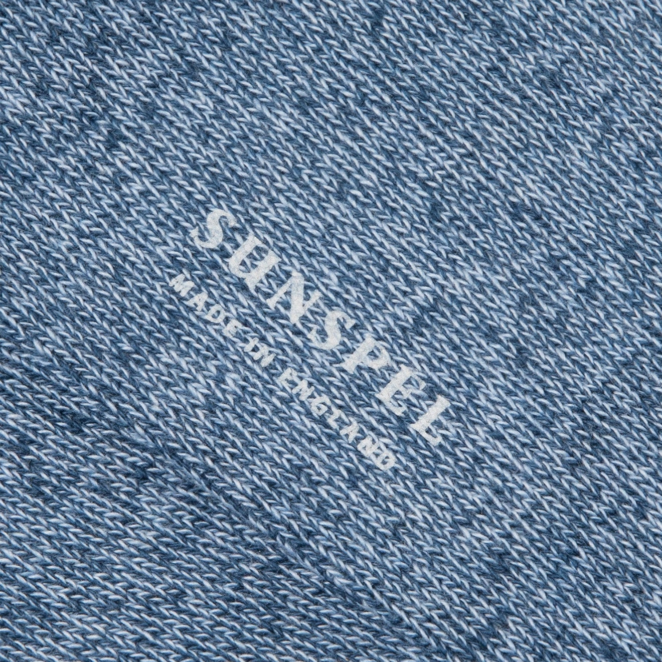 Big Savings Event Clearance Sale Sunspel Organic Cotton Socks Teal / Storm Blue Twist
