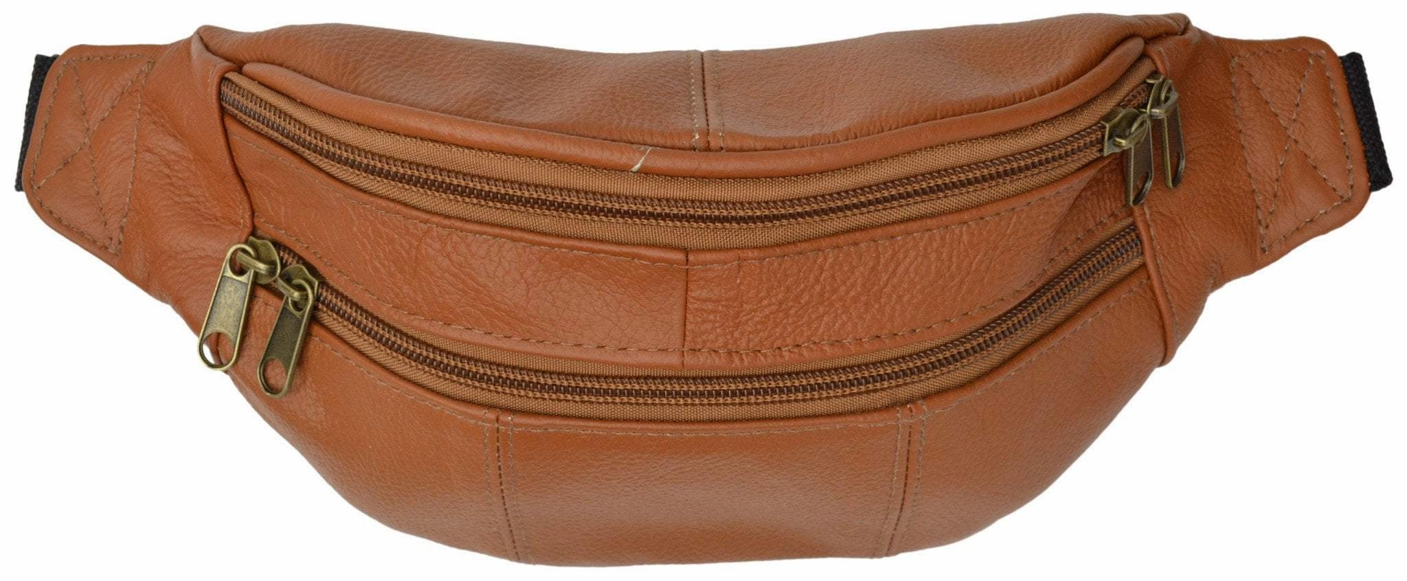 Slim Design Leather Fanny Packs Many Colors 7310 (C) Grab Your Hot Pick Flash Sale Alert Now
