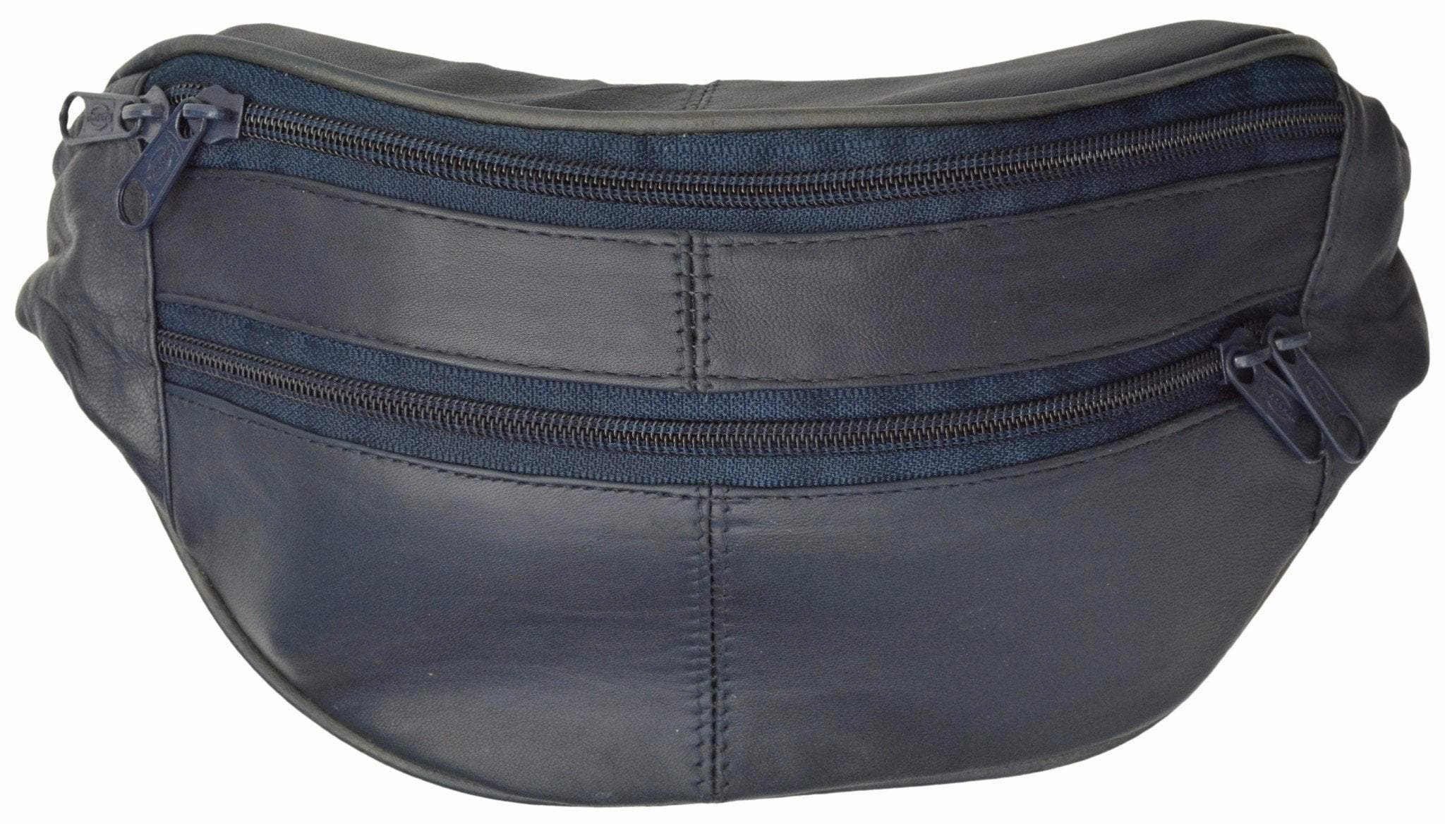 Slim Design Leather Fanny Packs Many Colors 7310 (C) Grab Todays Deal Best Deal Alert