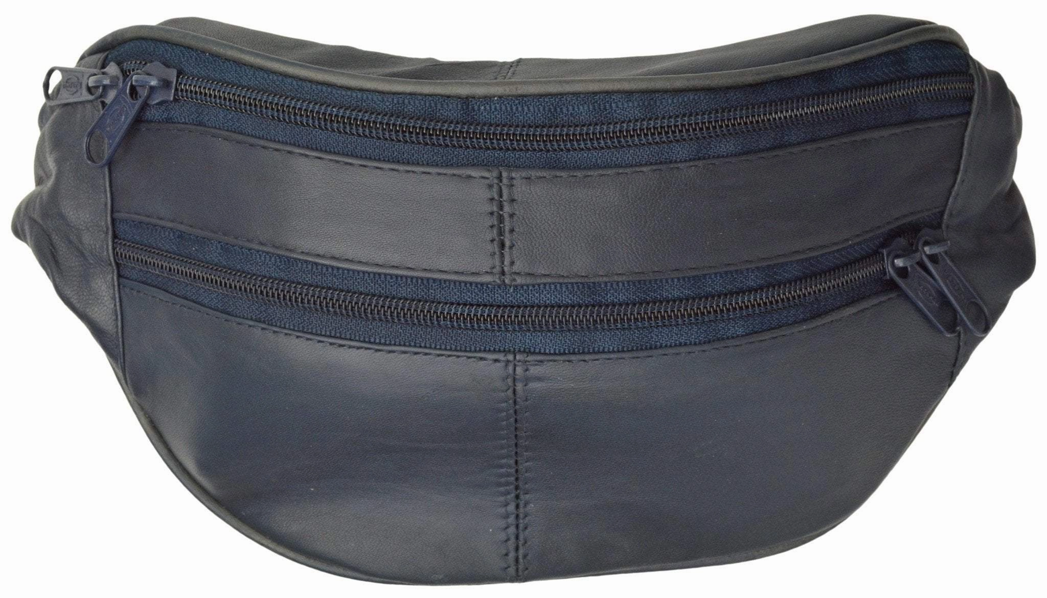 Slim Design Leather Fanny Packs Many Colors 7310 (C) Grab Todays Deal Best Deal Alert