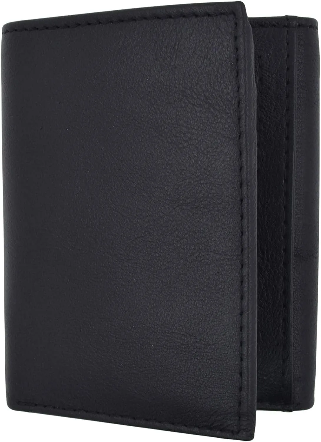 Swiss Marshall Rfid Blocking Trifold Credit Card Mens Genuine Leather Wallet W/Outside Id Window & Gift Box (Tan) Hot Deal Alert