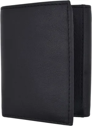 Swiss Marshall Rfid Blocking Trifold Credit Card Mens Genuine Leather Wallet W/Outside Id Window & Gift Box (Tan) Hot Deal Alert