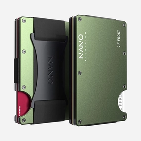 Personalised Cash Strap Wallet (Heritage Green) Daily Special Offer