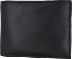 Swiss Marshall Men'S Rfid Blocking Genuine Leather Classic Bifold Wallet With Gift Box (Black) Surprise Discount Today