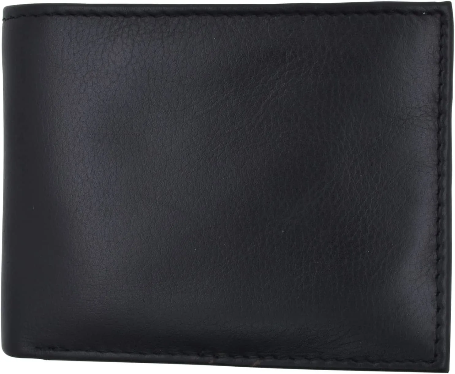 Swiss Marshall Men'S Rfid Blocking Genuine Leather Classic Bifold Wallet With Gift Box (Black) Surprise Discount Today