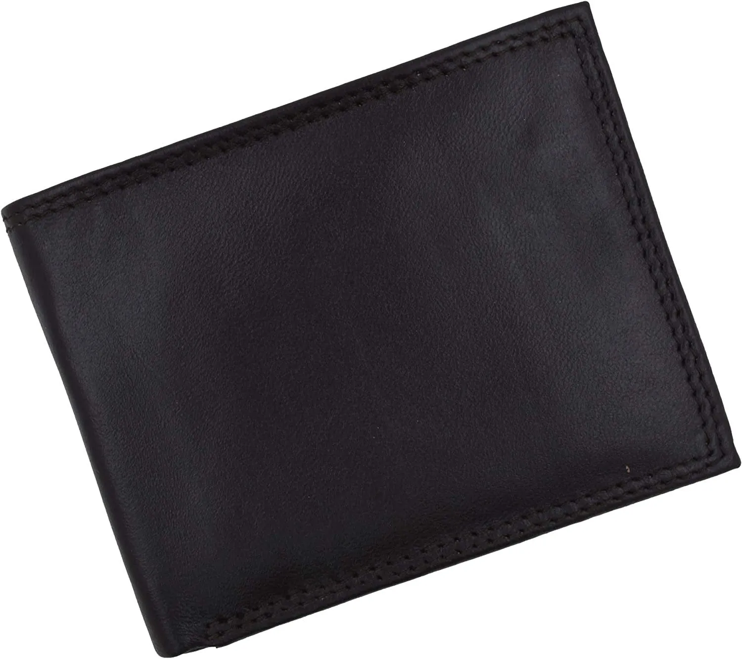 Swiss Marshall Men'S Slim Bifold Rfid Blocking Premium Genuine Leather Credit Card Id Wallet Flash Sale Now Save Today Event