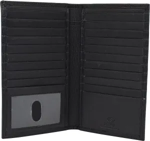 Swiss Marshall Rfid Blocking Bifold Genuine Leather Credit Card Id Holder Long Wallet (Black) Today Only Special