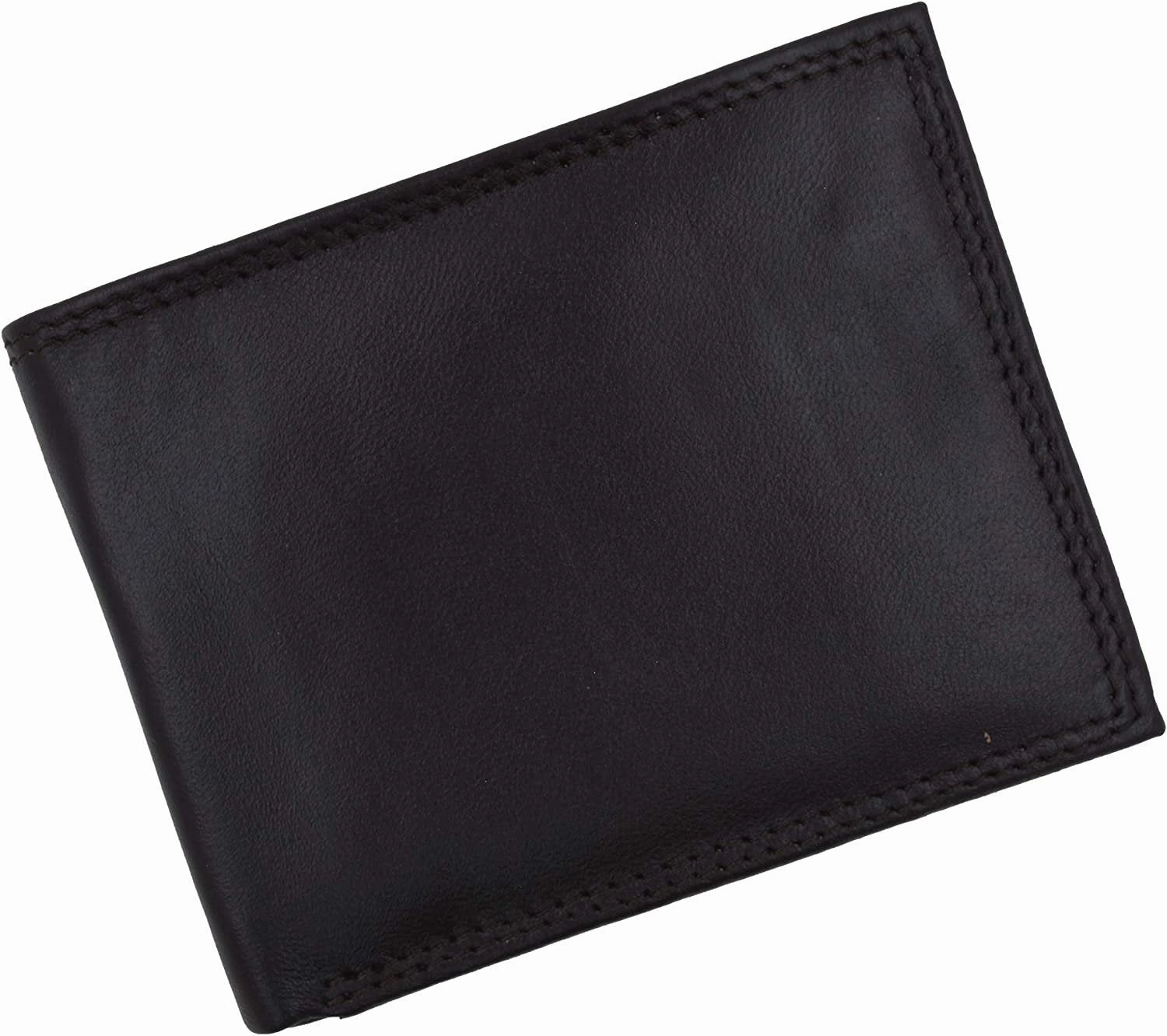 Swiss Marshall Men'S Slim Bifold Rfid Blocking Premium Genuine Leather Credit Card Id Wallet Flash Sale Now Save Today Event