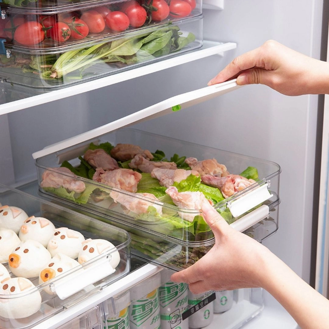 Terrafresh Home Multi-Layer Refrigerator Food Storage Containers with Lid
