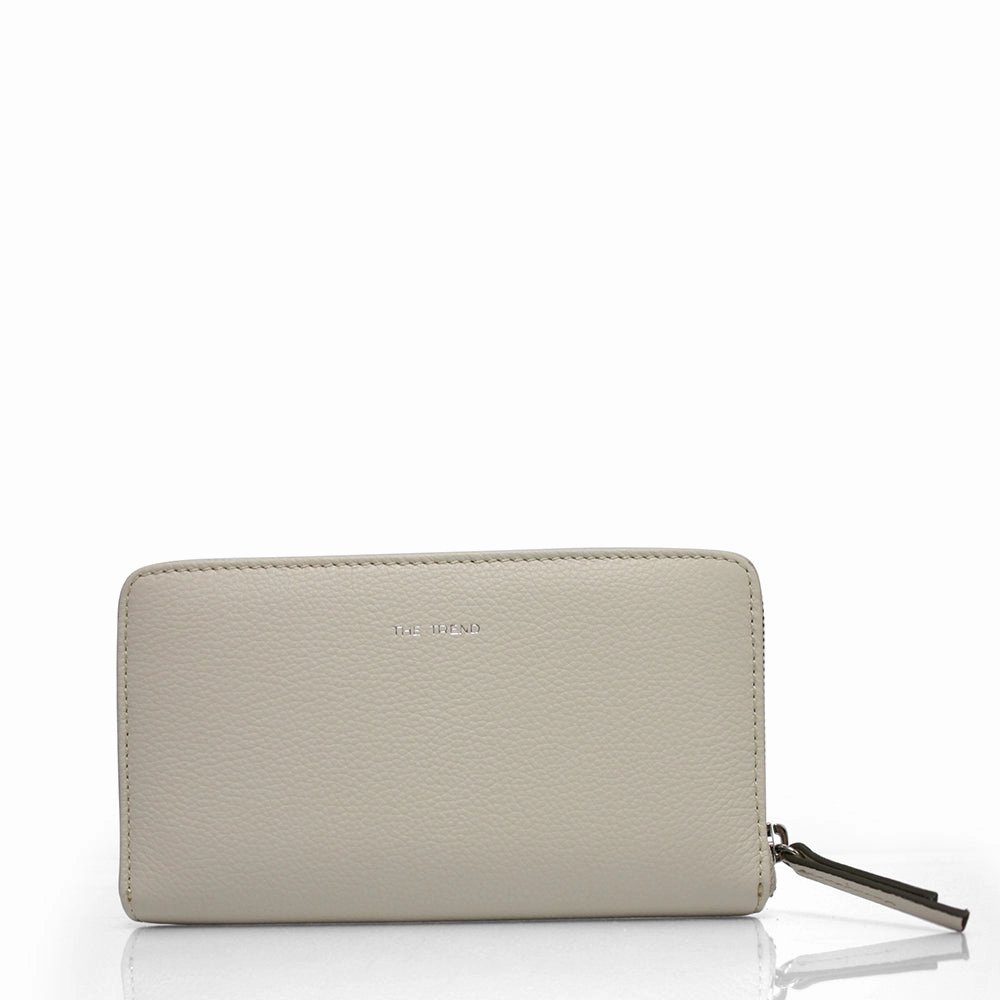Grab It Fast Dont Miss Out The Trend Long Italian Leather Zippered Wallet
