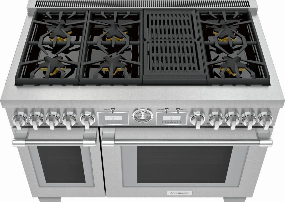 Thermador PRD486WLGU 48-Inch Pro Grand Commercial Depth Dual Fuel Range