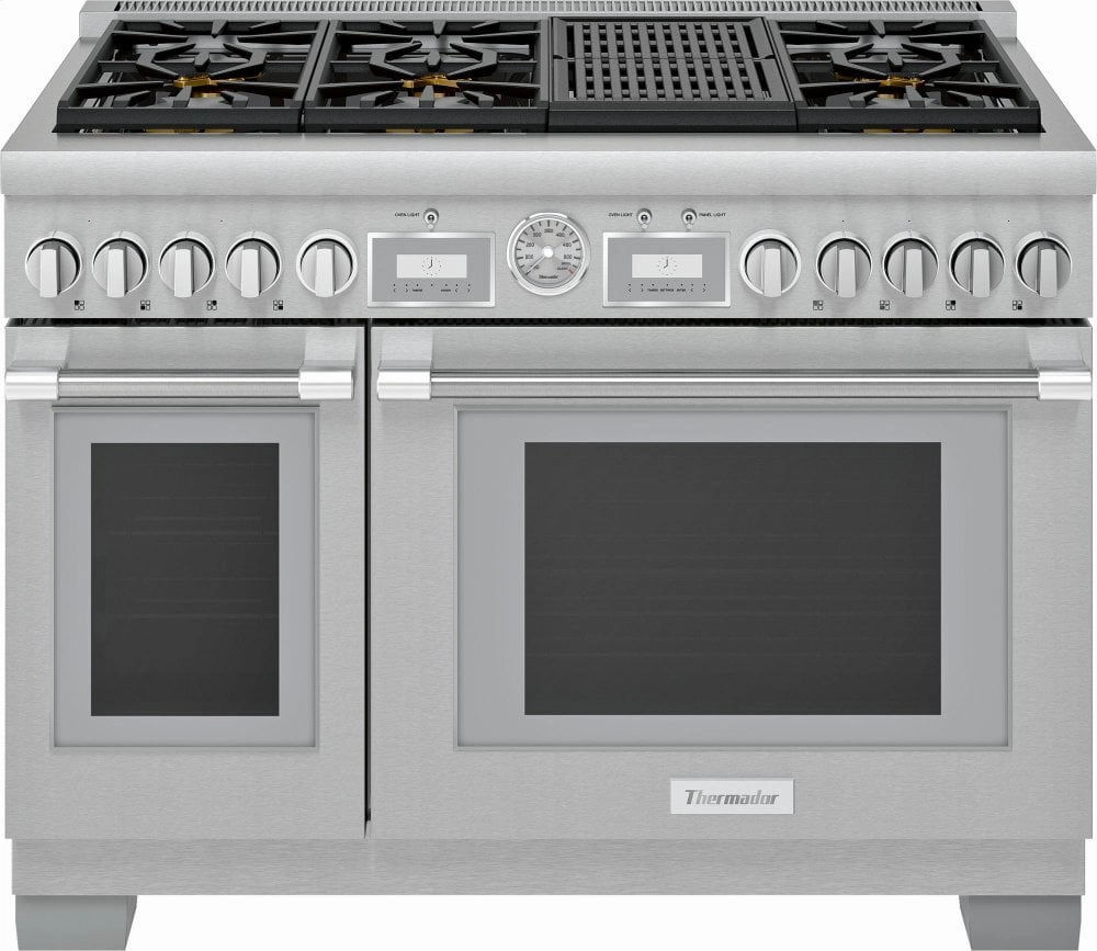 Thermador PRD486WLGU 48-Inch Pro Grand Commercial Depth Dual Fuel Range