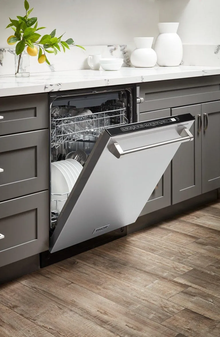 Thor Kitchen 24 inch. Stainless Steel Dishwasher - Energy Star - HDW2401SS