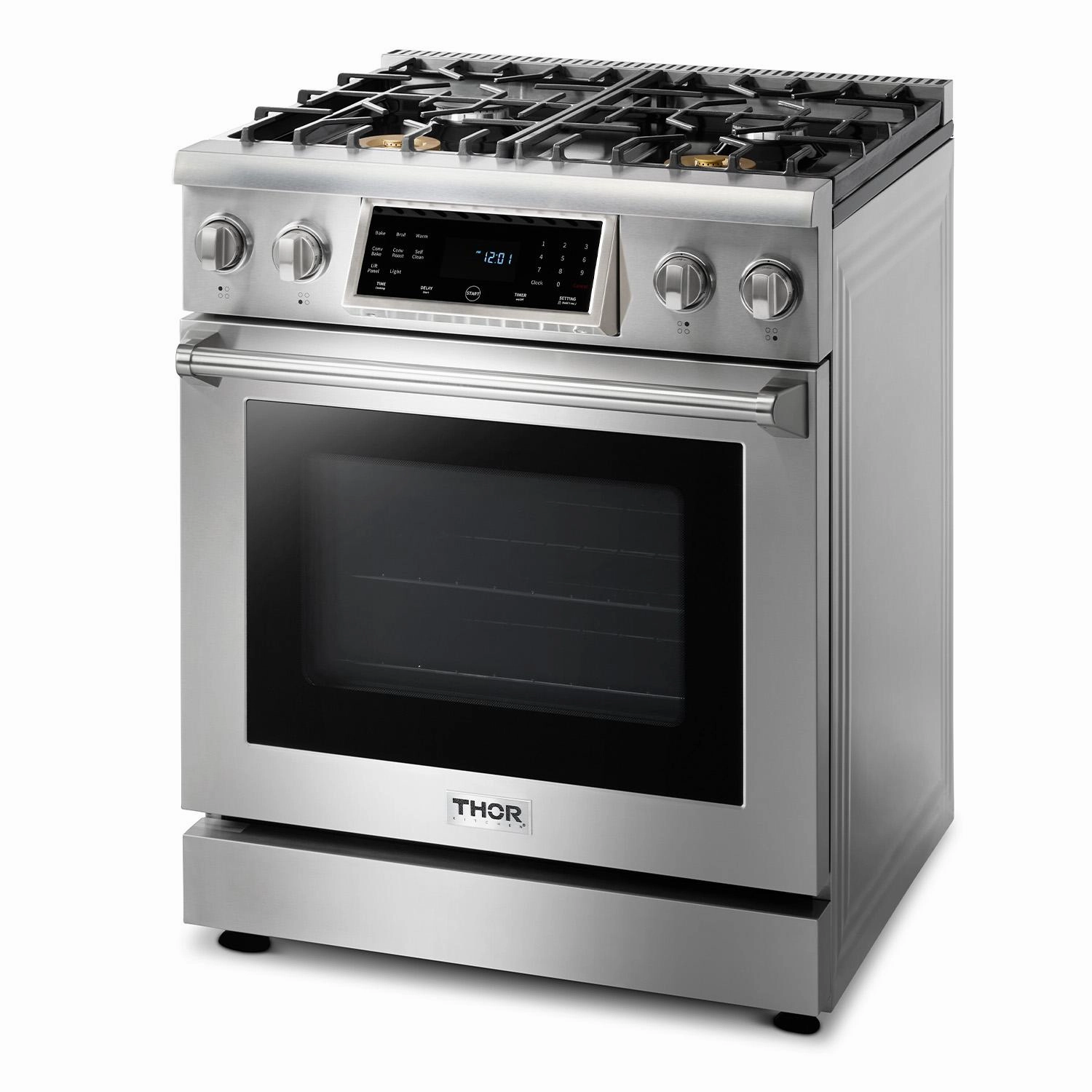 Thor Kitchen TRG3001 30 Inch Tilt Panel Professional Gas Range - Trg3001 / Trg3001Lp