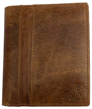 Rfid Blocking Mens Leather Slim Bi-Fold Big Hipster European Wallet Usa Series Gift Box Grab Your Hot Pick