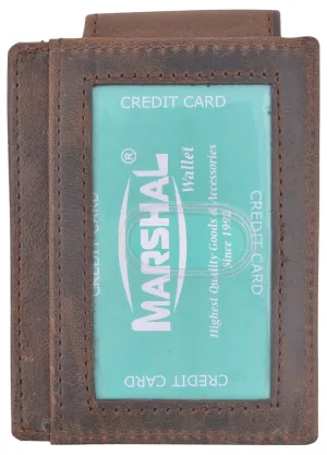 Rfid Mens Leather Money Clip Slim Front Pocket Magnetic Id Credit Card Wallet Price Slash Today Flash Deal Today