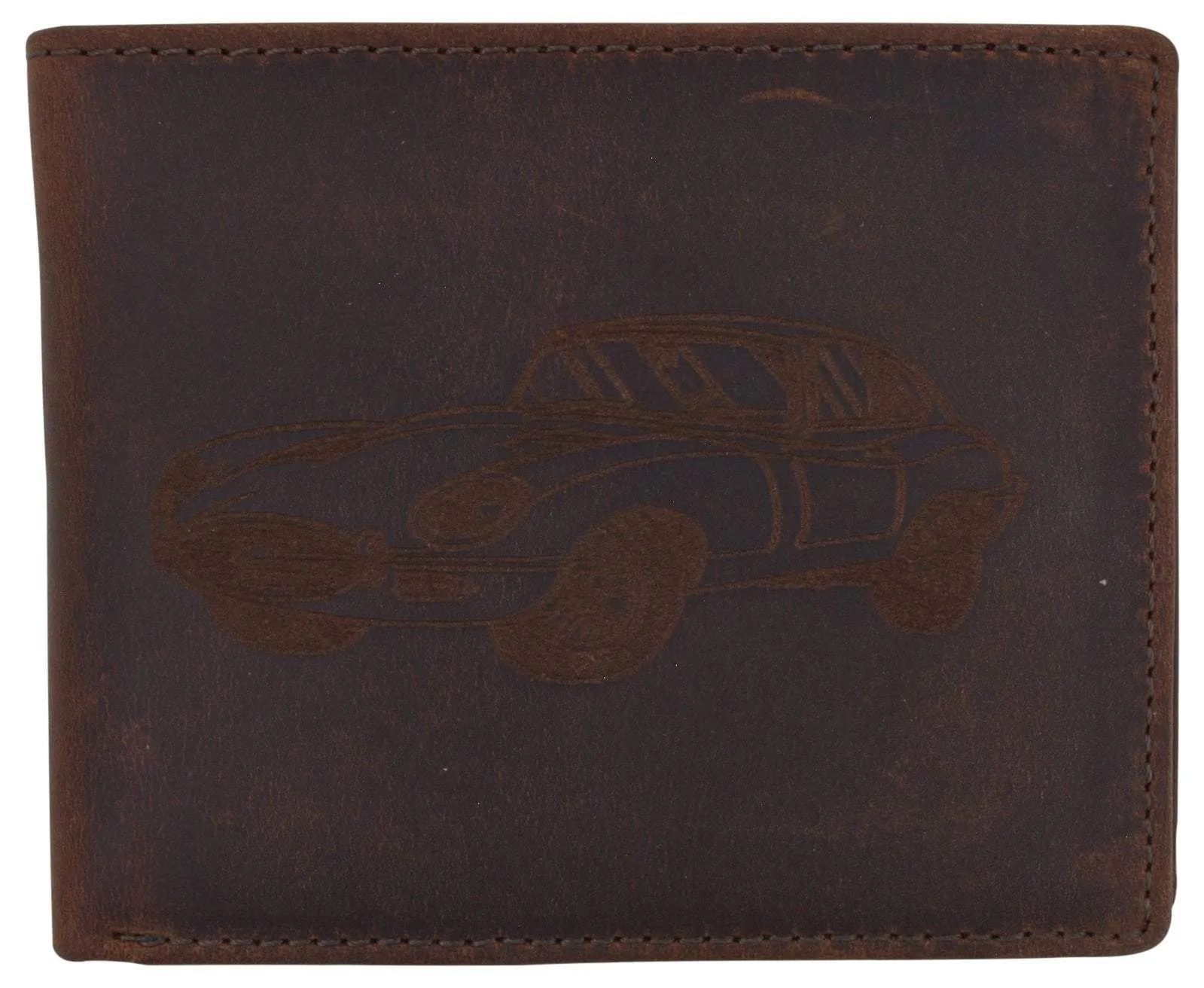 Dont Miss This Deal Mens Shelby Cobra Car Logo Rfid Leather Bifold Flap Card Id Holder Wallet