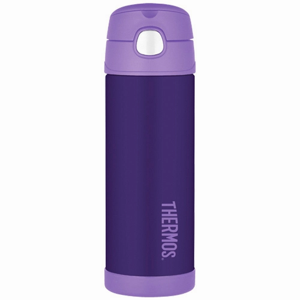 Thermos Funtainer Insulated Stainless Steel Water Bottles 470Ml - Purple Hot Offer Event Shop the Savings Now