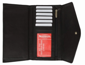 Deal Frenzy Today Grab Todays Deal Womens Checkbook Wallet With Id Window And Snap Button Closure 3575 Cf (C)