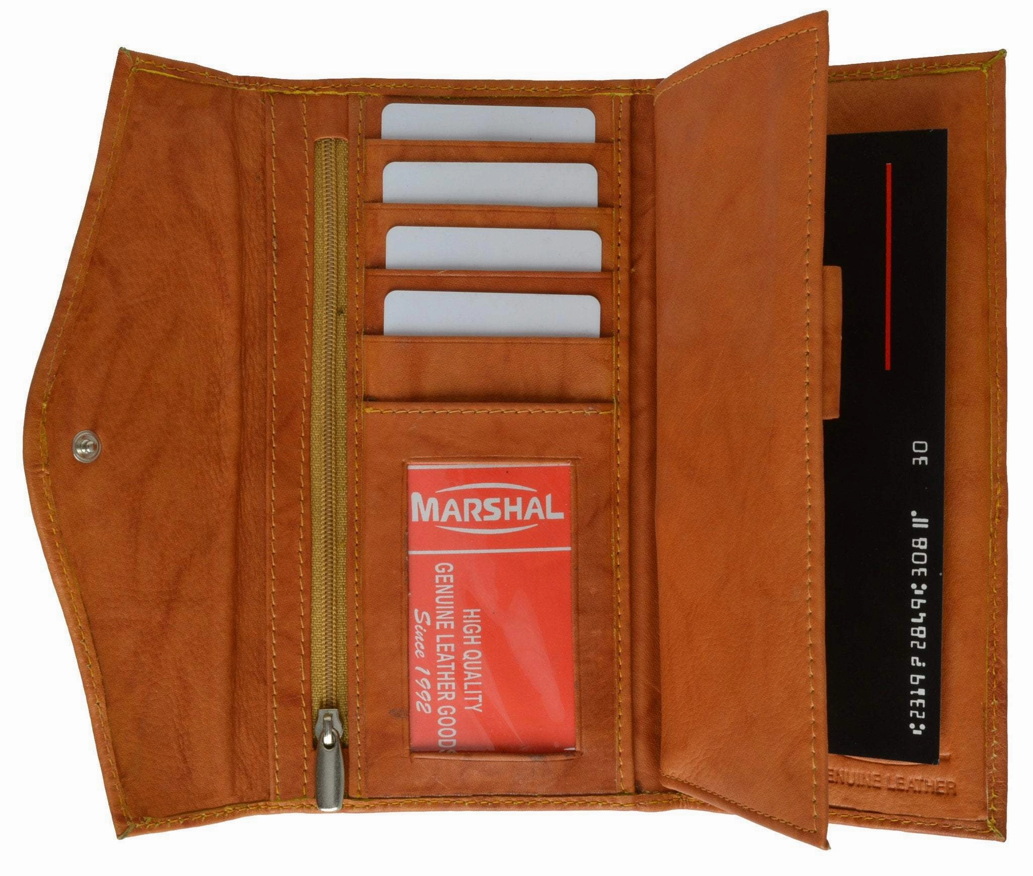 Womens Checkbook Wallet With Id Window And Snap Button Closure 3575 Cf (C) Biggest Savings Now Sweet Deal Today