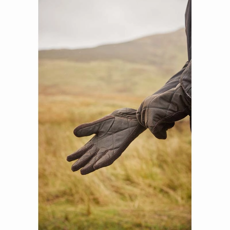 MustHave Gift Ideas Barbour Winterdale Mens Gloves - Olive/Brown
