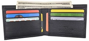 Dont Miss This Steal Cavelio Premium Leather Men'S Slim Thin Classic Bifold Wallet