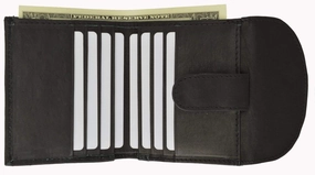 Ladies Genuine Leather Mini Wallet Bifold Snap Enclosure 521 Cf (C) Daily Hot Deal Flash Offer Today