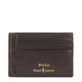 Todays Best Deal Polo Ralph Lauren Small Leather Card Case Brown