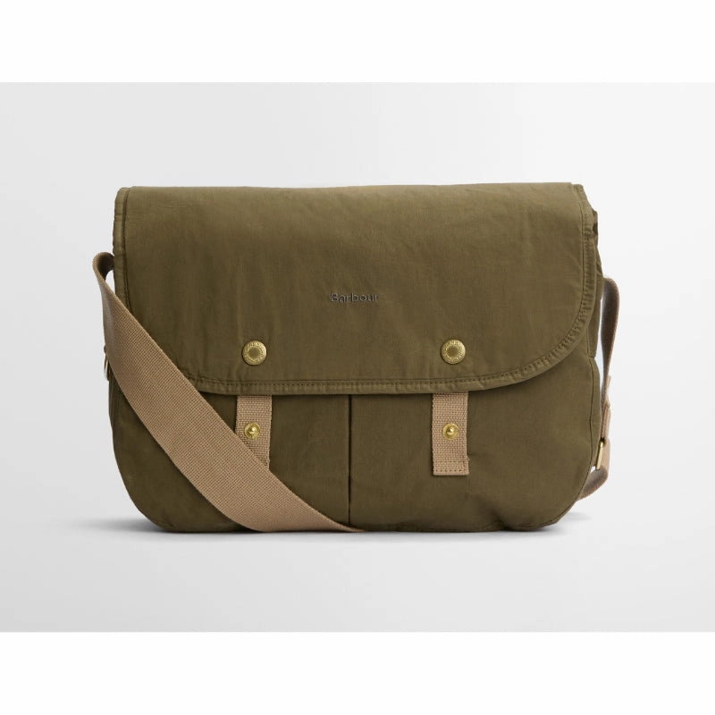 Barbour Transport Reiver Crossbody Bag - Dusky Green Trending Now Offer Limited Time Hot Deal