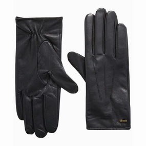 Dubarry Sheehan Ladies Leather Cashmere Lined Gloves - Black Steal Todays Offer