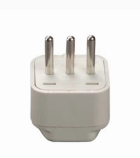 Special Steal Event Voltage Valet Grounded Adapter Plug To Italy