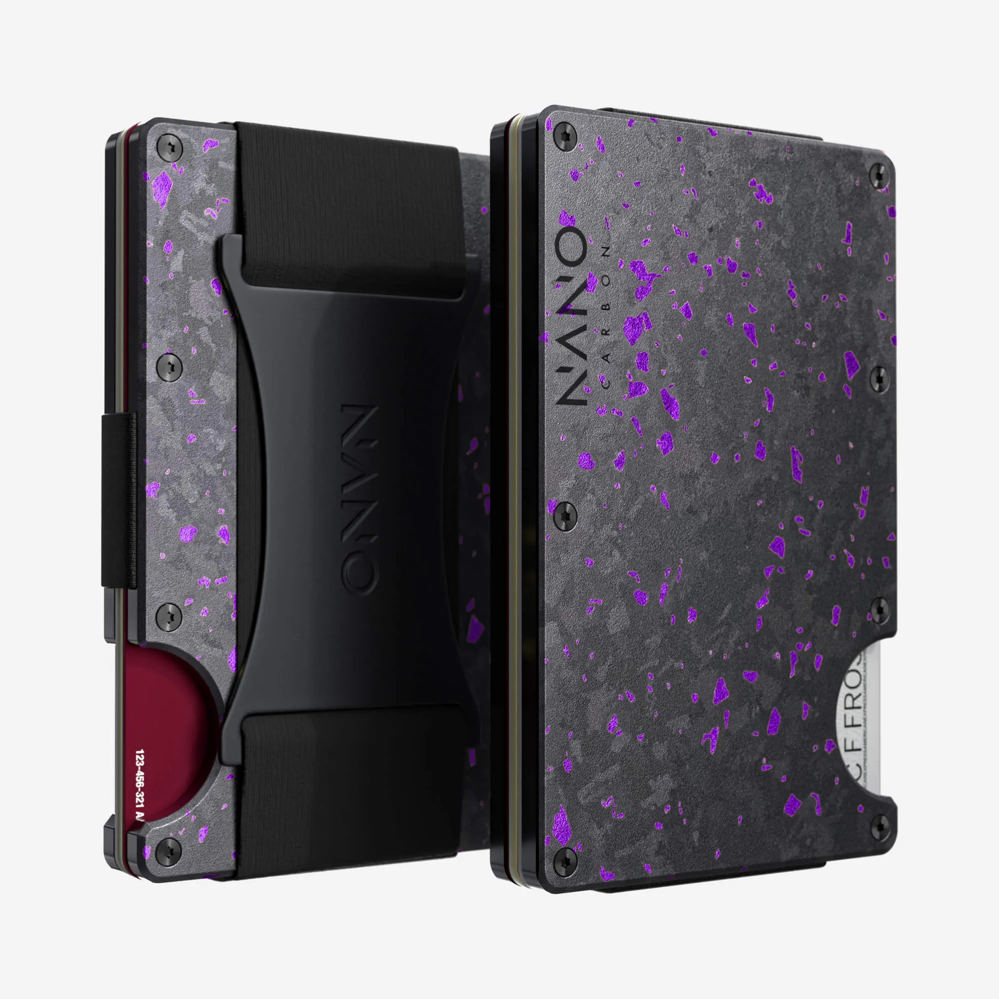 Cash Strap Wallet (Nero/Viola) Price Slash Today Dont Miss These Savings