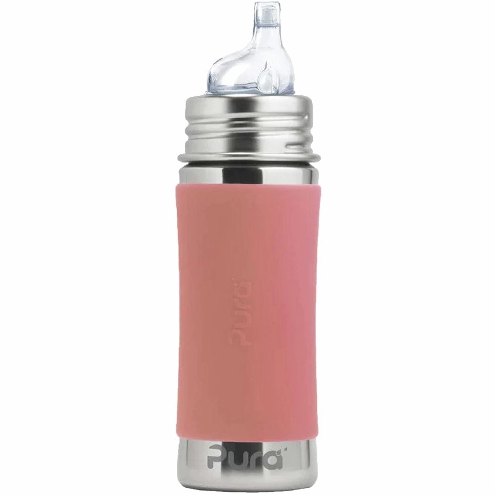 Limited Time Discount Special Online Offer Pura Kiki Stainless Steel Sippy Bottle 325Ml - Rose V2