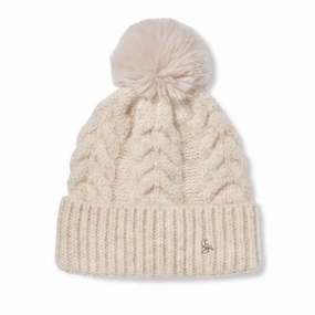 Hicks & Brown Langham Beanie - Oatmeal Big Savings Today