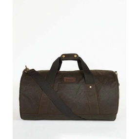 Barbour Explorer Wax Duffle Bag - Olive Dont Wait Save
