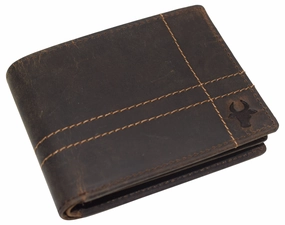 Today Only Discount Alert Cazoro Wallet For Mens Vintage Genuine Leather Rfid Blocking Bifold Men Distressed Wallet
