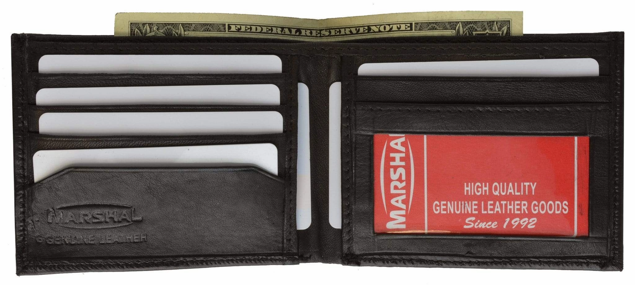 Mens Soft Genuine Leather Slim Id Bifold Wallet 60 Limited Time Steal Hot Deal Alert