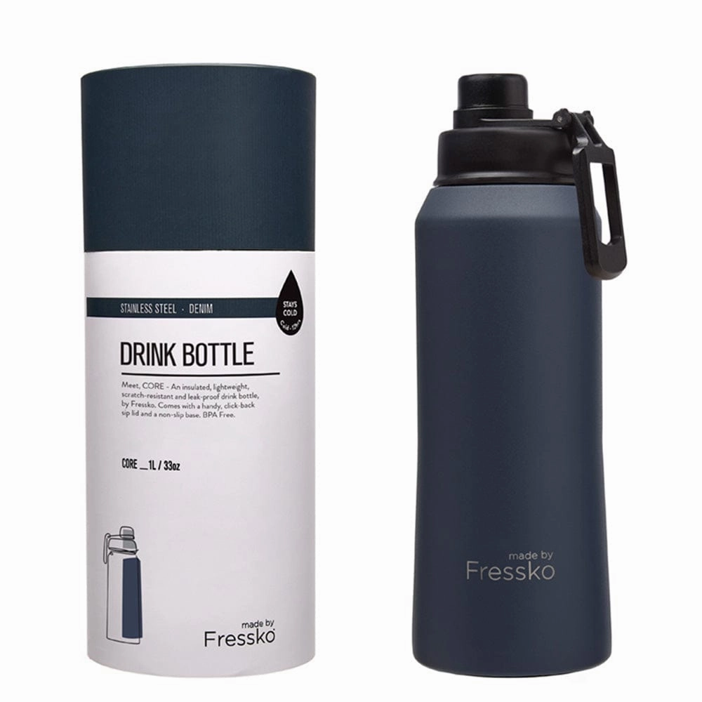 Special Steal Event Fressko Insulated Stainless Steel Bottle Core 1L  Sip Lid