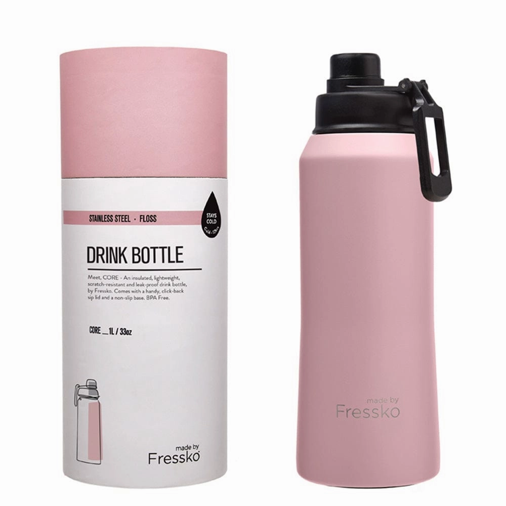 Shop Grab Now Fressko Insulated Stainless Steel Bottle Core 1L  Sip Lid