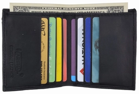 Flash Offer Today Todays Hot Pick Mens Lamb Leather Credit Card Holder Wallet 1151