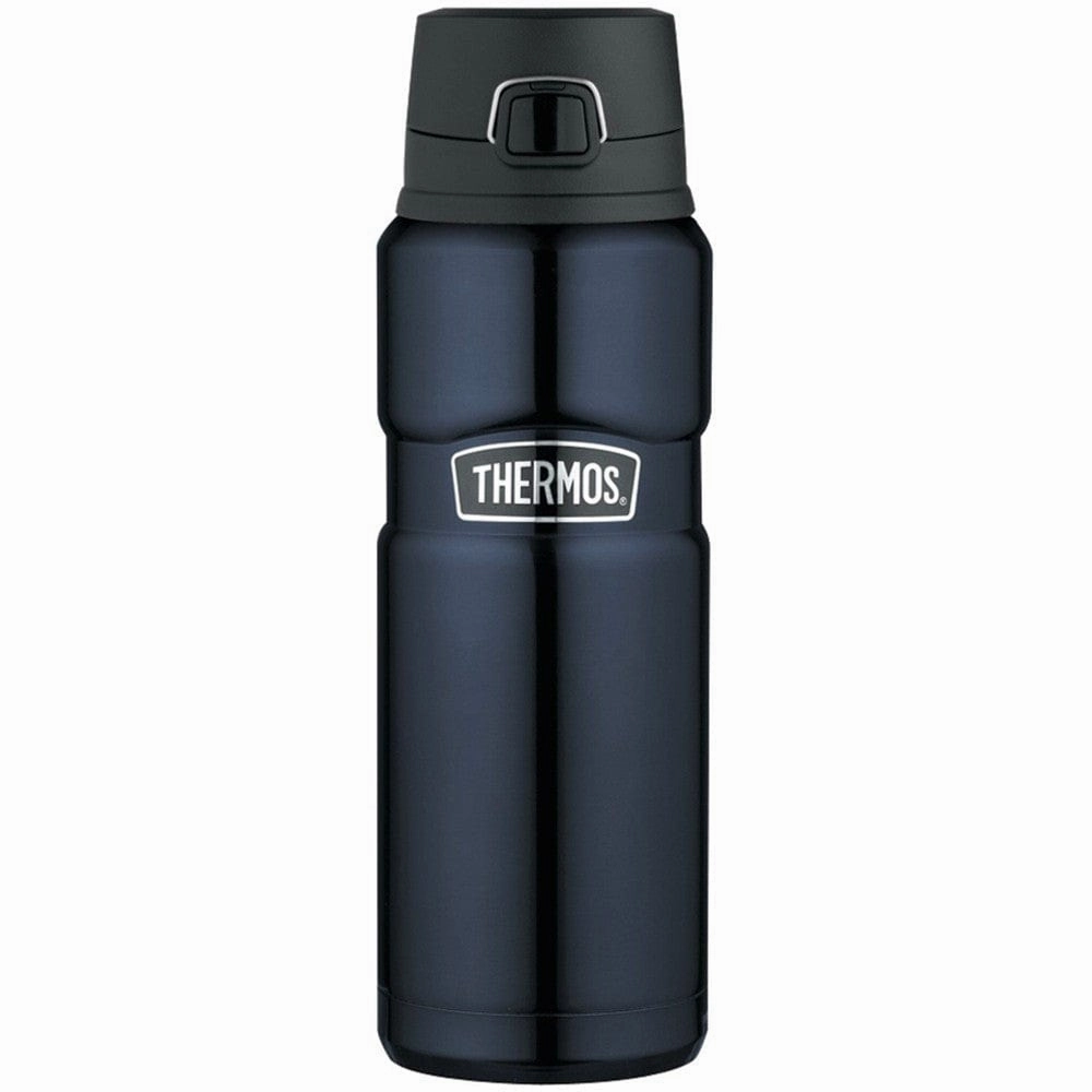 Thermos King Vacuum Insulated Bottle With Flip Lid 710Ml - Midnight Blue MustHave Steals