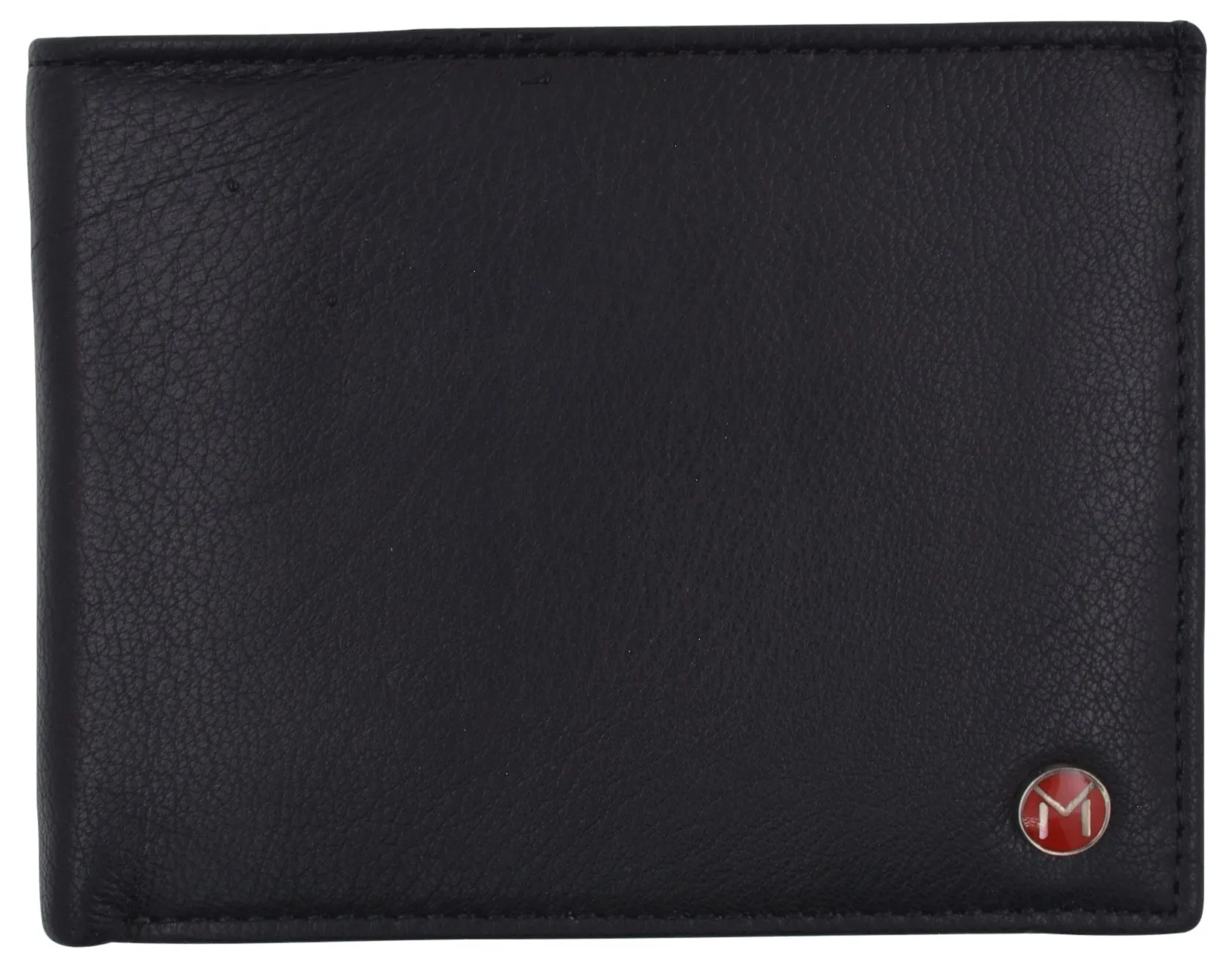 Swiss Marshall Mens Leather Rfid Bifold Wallet 2 Id Windows Divided Bill Section Limited Stock Deals